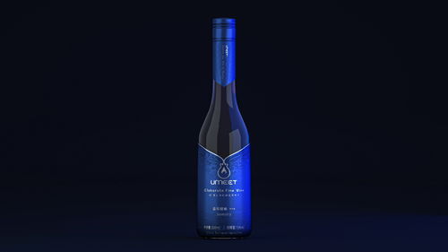 贵州茅台旗下蓝莓酒包装设计