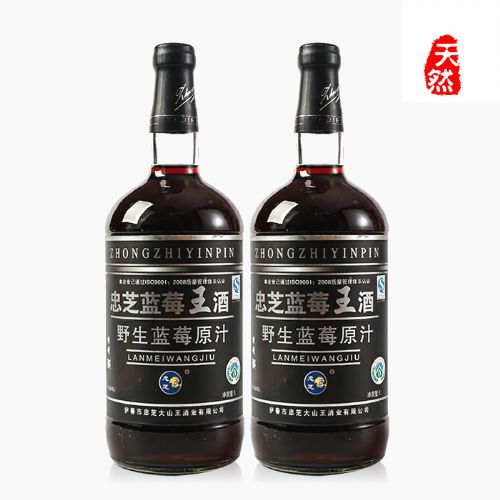 忠芝蓝莓酒果酒红酒 价格 38元 瓶