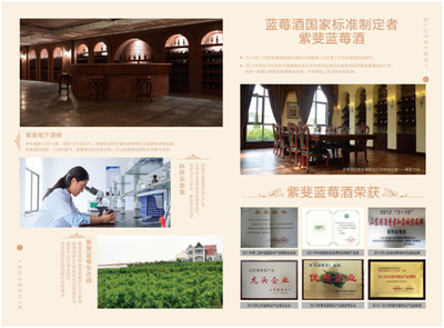 青岛紫斐酒业携旗下全系蓝莓果酒亮相上海果酒展