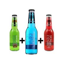 红广场三口味组合装 绿冰、红冰与蓝莓的绝妙搭配