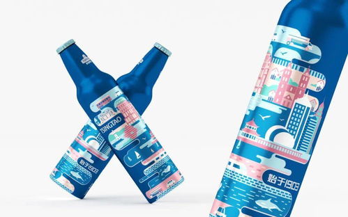 醉美青岛铝瓶包装设计 当经典啤酒邂逅蓝莓风情